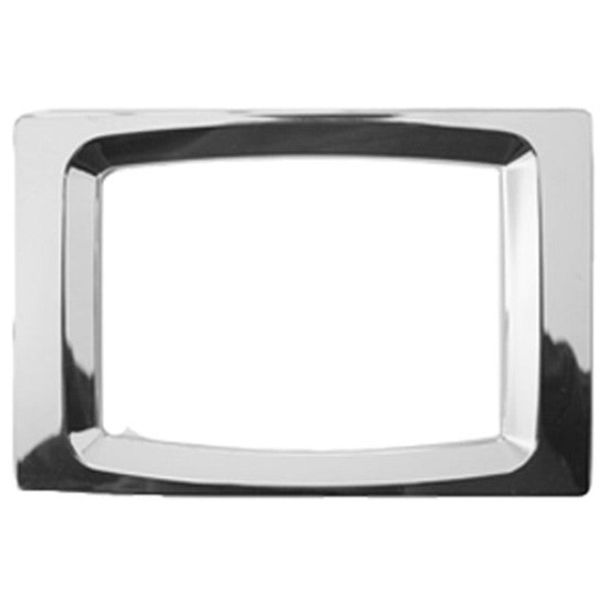Kenworth Factory GPS Navigation Cover for 2006 to 2011 | Chrome Plastic | Rockwood