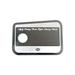 Parking Brake Control Statement Plate | 304 Stainless Steel Interior Plate | Rockwood