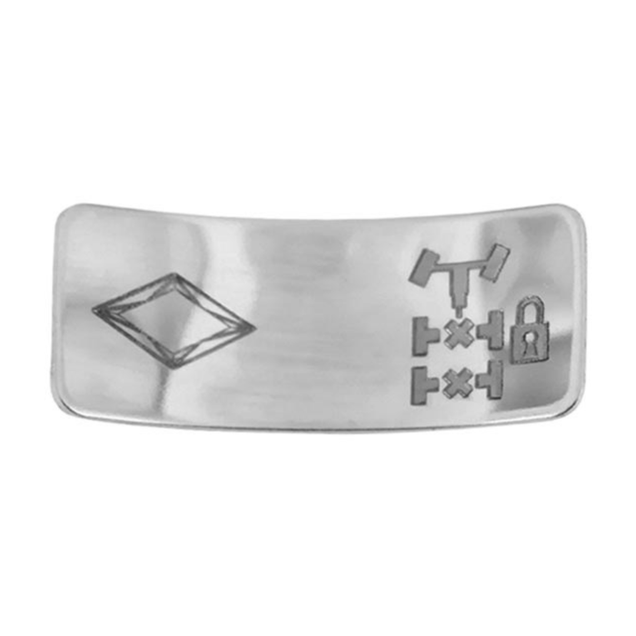 Stainless Steel Horizontal Air Switch Rocker Cover | Axle Differential | Rockwood