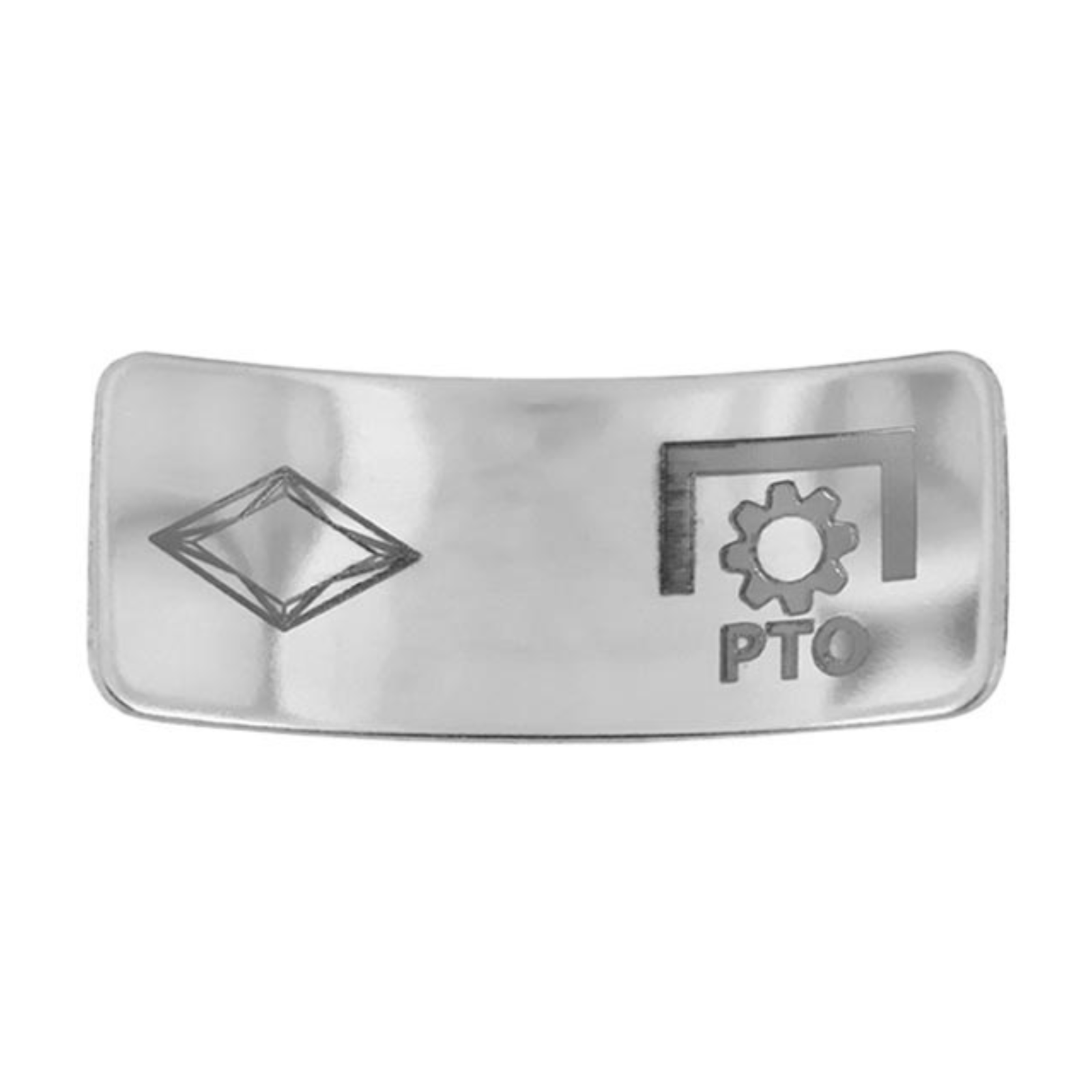 Stainless Steel Horizontal Air Switch Rocker Cover | Air Suspension Control | Rockwood