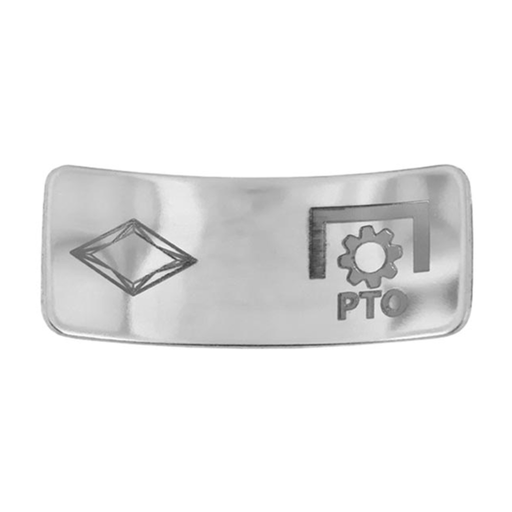 Stainless Steel Horizontal Air Switch Rocker Cover | Power Take Off | Rockwood