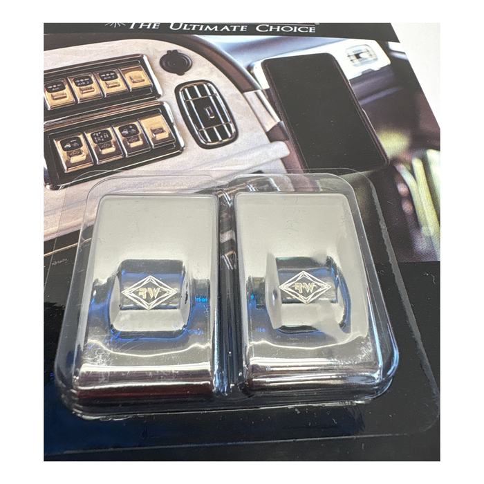 Stainless Steel Actuator Button Cover No Cut Out | Rockwood