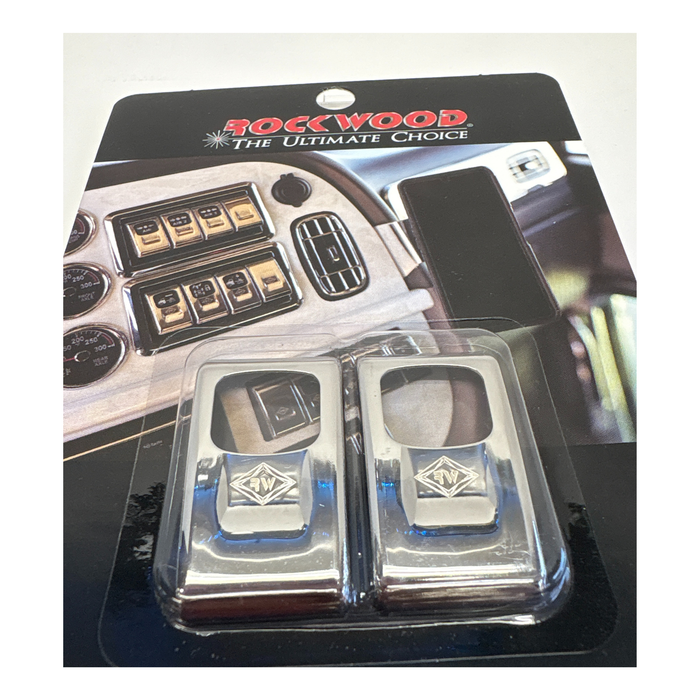 Stainless Steel Actuator Button Cover One Cut Out | Rockwood