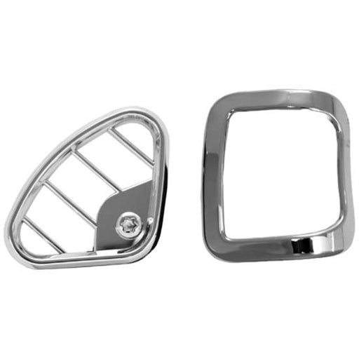 Vent Cover 2 Piece Set | Chrome Plated Poly Interior Trim | Rockwood