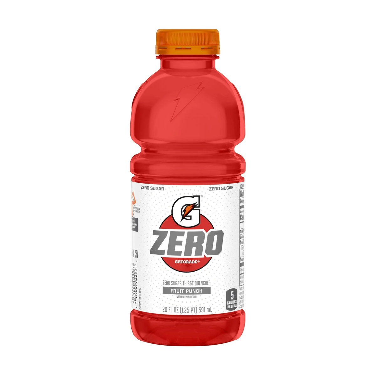 Gatorade Zero 20 oz Sports Drink | Fruit Punch | Gatorade