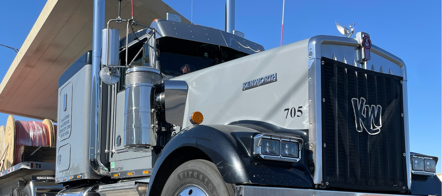 Chrome accessories and truck upgrades at The New Vernon Truck Wash Chrome Shop in Barstow, California.