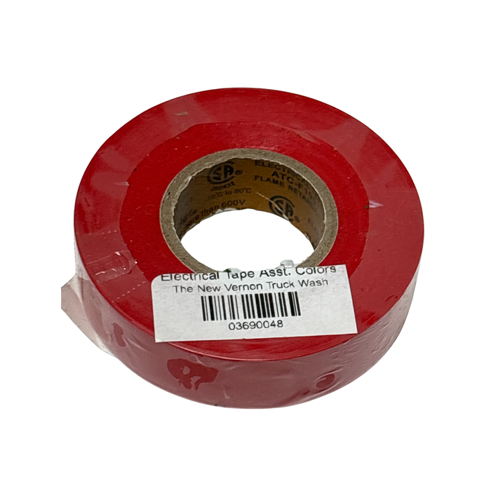 Electrical Tape Rolls in Assorted Colors — Yellow, Red, White | The New Vernon Truck Wash