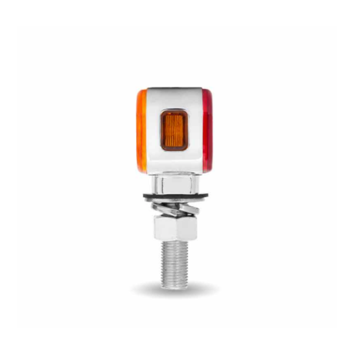 1.5 x 3 Inch Amber Red Mini Double Face Rectangular LED Marker Light | Trux Accessories