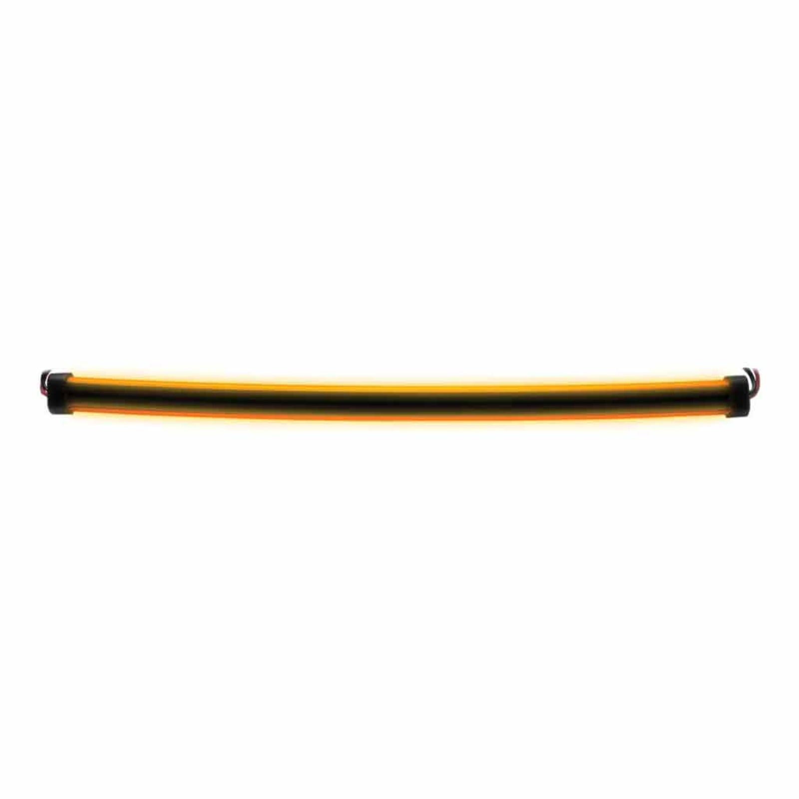 12″ Clear Amber Auxiliary Glow Strip LED Light | 60 Diodes | Trux Accessories