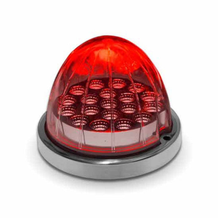 19 Diode Watermelon Clearance Marker LED Light Red Lens | Trux Accessories
