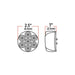 2.5 Inch Red Marker to White Auxiliary Round LED Light 7 Diodes | Trux Accessories