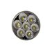 2 Inch Red Marker to White Auxiliary Round LED Light 7 Diodes | Trux Accessories