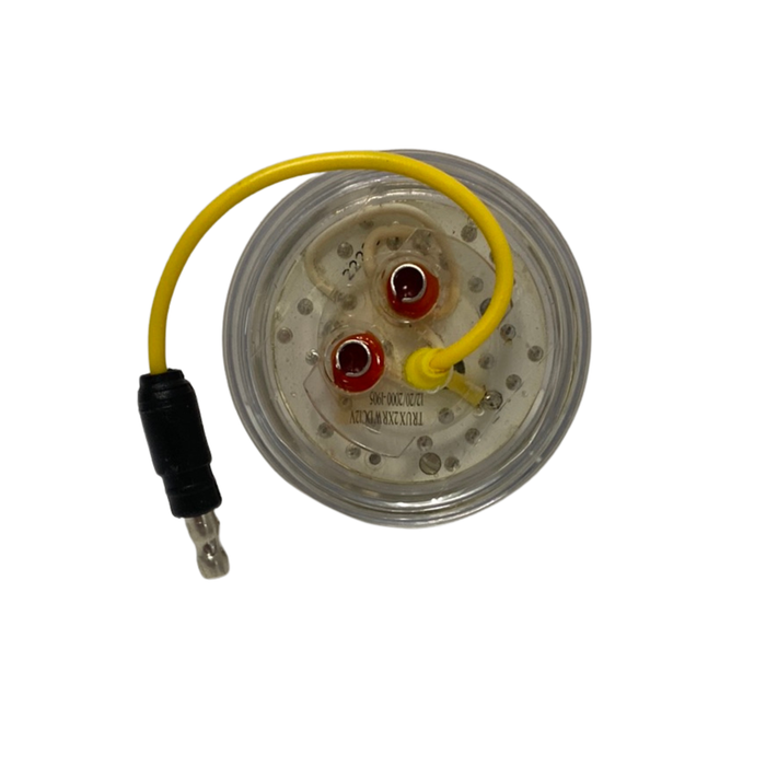 2 Inch Red Marker to White Auxiliary Round LED Light 7 Diodes | Trux Accessories