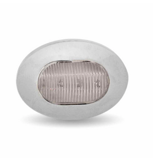 3/4 Inch Amber to Blue Dual Revolution Oval LED Light 2 Diodes | Trux Accessories