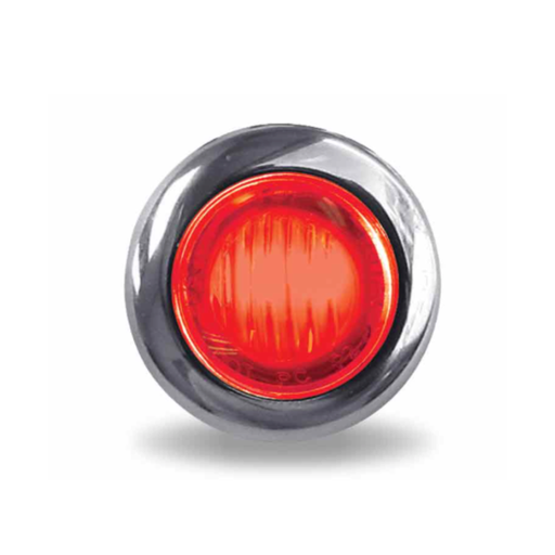 3/4 Inch Round Red LED Clearance Marker Light | Trux Accessories