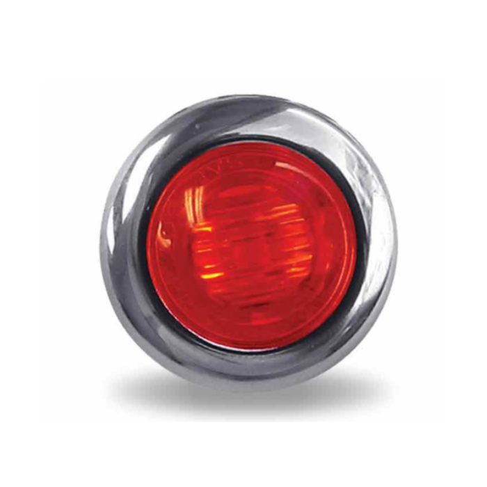 3/4 Inch Round Red LED Clearance Marker Light | Trux Accessories