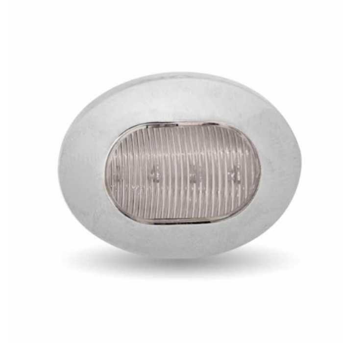 Red to Blue Dual Revolution Oval LED Marker / Auxiliary Light | 3/4″ | 2 Diodes | Trux Accessories