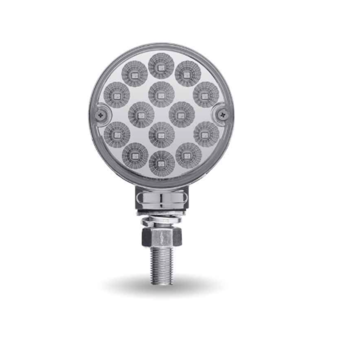 3 Inch Amber Red to Blue Dual Revolution Mini Double Face LED Light | Trux Accessories