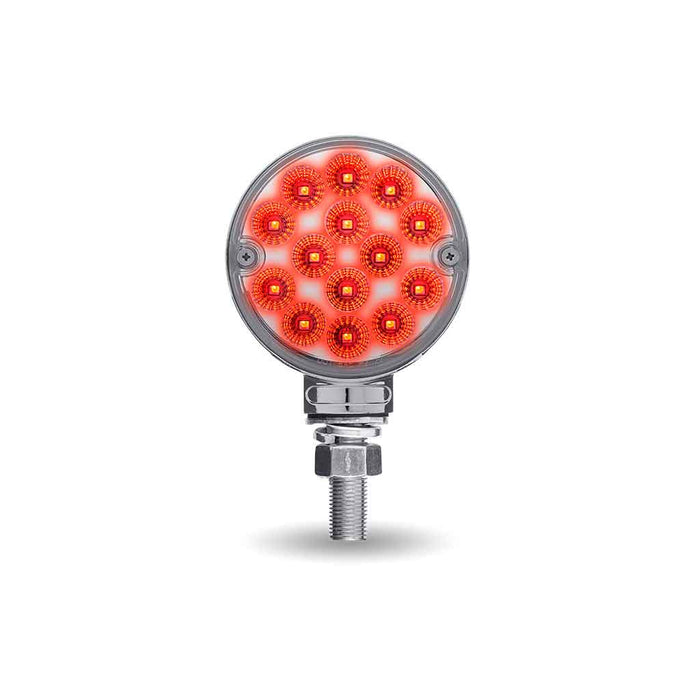 3 Inch Amber Red to Blue Dual Revolution Mini Double Face LED Light | Trux Accessories