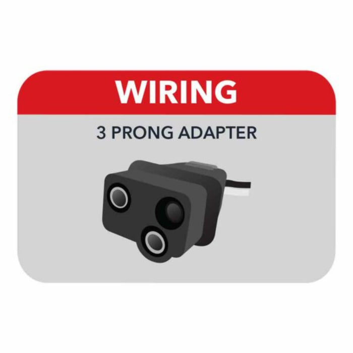 4 Inch Flood Beam Grommet Mount Round LED Work Lamp | Trux Accessories