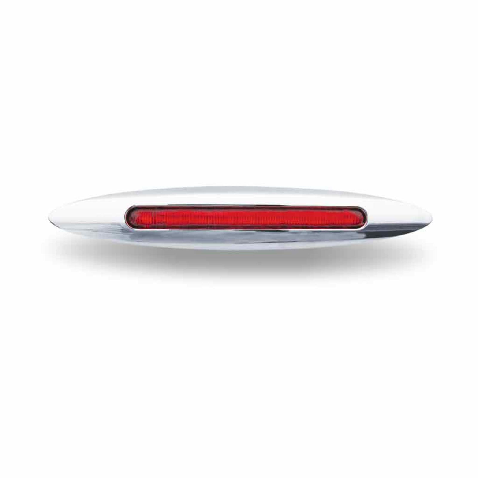6 Inch Red Marker to White Auxiliary Slim Flatline LED Light 9 Diodes | Trux Accessories