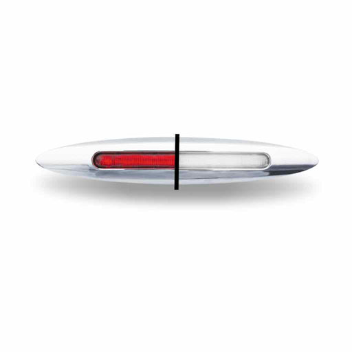 6 Inch Red Marker to White Auxiliary Slim Flatline LED Light 9 Diodes | Trux Accessories