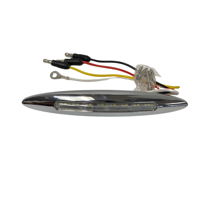 6 Inch Red Marker to White Auxiliary Slim Flatline LED Light 9 Diodes | Trux Accessories