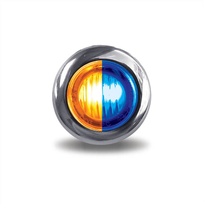 Amber Marker to Blue Auxiliary LED Light | 3/4″ | 2 Diodes | Trux Accessories