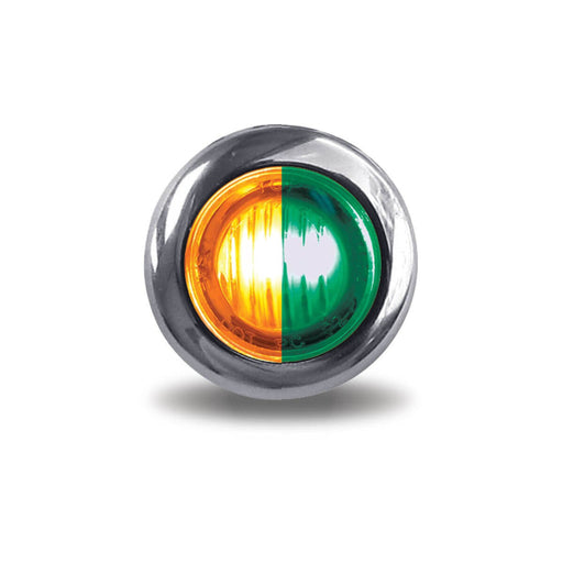 Amber Marker to Green Auxiliary LED Light | 3/4″ | 2 Diodes | Trux Accessories