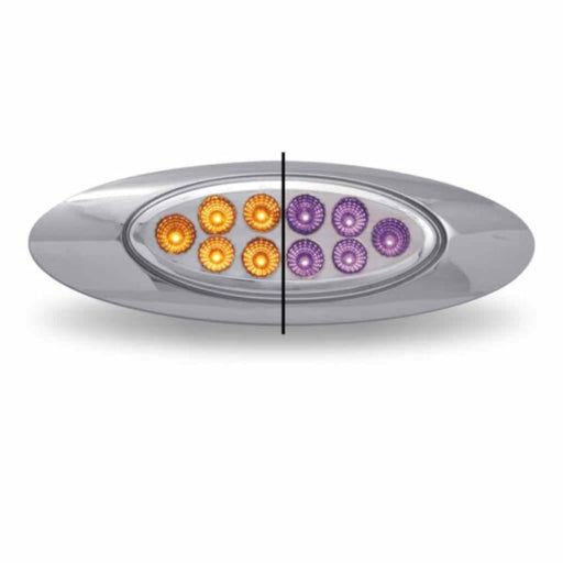 Amber Marker to Purple Auxiliary LED Light | Generation 4 | 10 Diodes | Trux Accessories