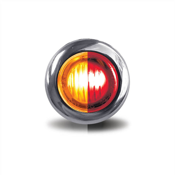 Amber Marker to Red Auxiliary LED Light | 3/4″ | 2 Diodes | Trux Accessories