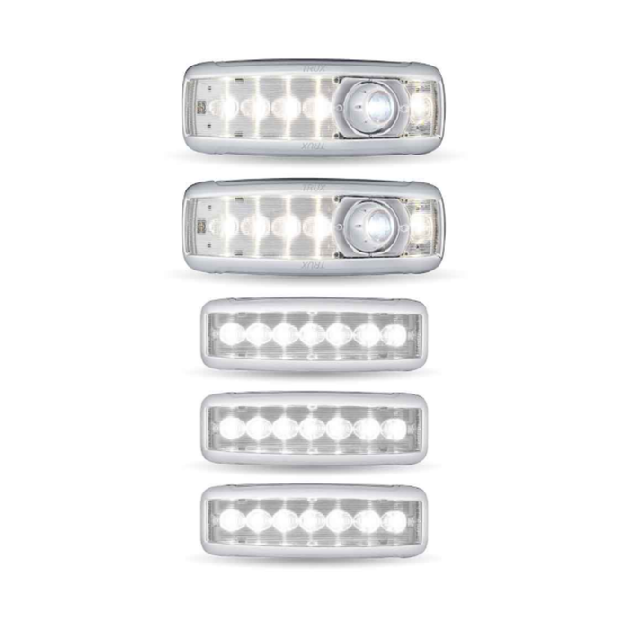 LED Interior Projector Dome 7 Color Cab and Sleeper Lighting Kit for Kenworth T680 T880 | Trux Accessories