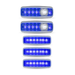 LED Interior Projector Dome 7 Color Cab and Sleeper Lighting Kit for Kenworth T680 T880 | Trux Accessories