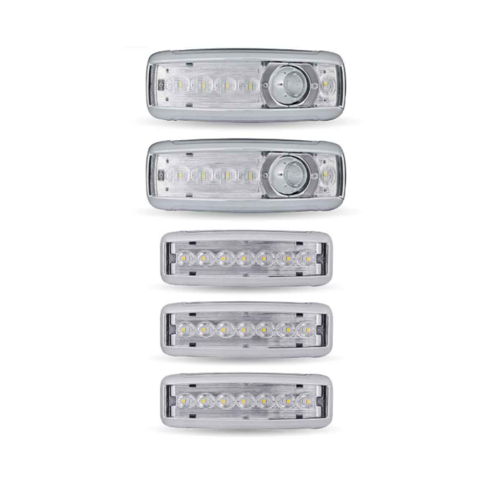 LED Interior Projector Dome 7 Color Cab and Sleeper Lighting Kit for Kenworth T680 T880 | Trux Accessories