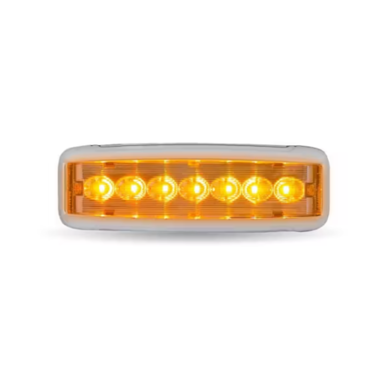 LED Interior Projector Dome Light 7 Color Chrome Cab and Sleeper | Trux Accessories