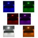 LED Interior Projector Dome Light 7 Color Chrome Cab and Sleeper | Trux Accessories