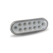 Oval Clear Red LED Stop Turn and Tail Light 12 Diodes | Trux Accessories