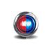 Red Marker to Blue Auxiliary LED Light | 3/4″ | 2 Diodes | Trux Accessories