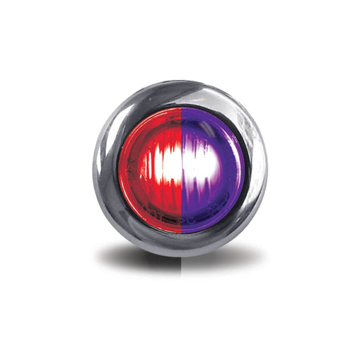 Red Marker to Purple Auxiliary LED Light | 3/4″ | 2 Diodes | Trux Accessories