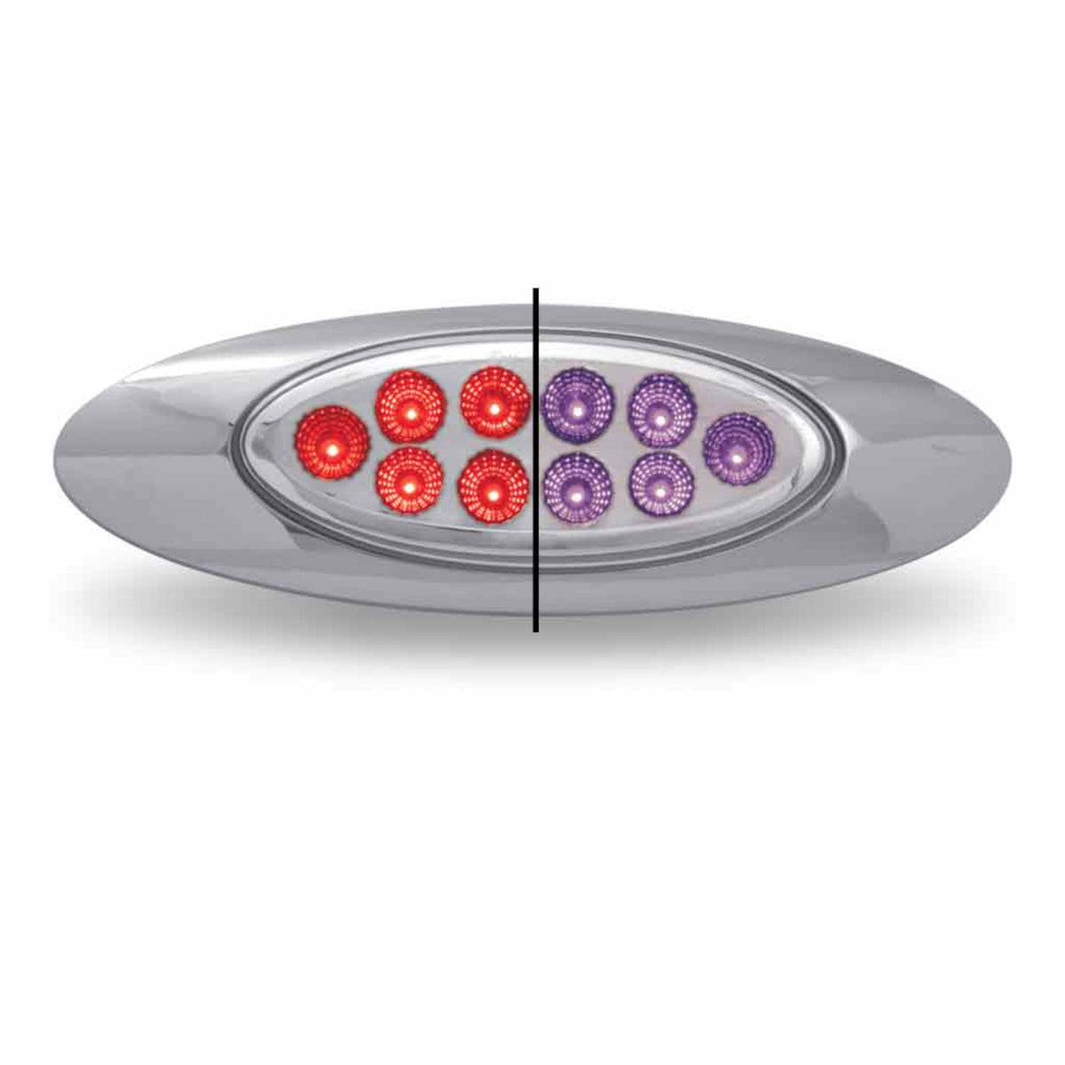 Red Marker to Purple Auxiliary LED Light | Generation 4 | 10 Diodes | Trux Accessories