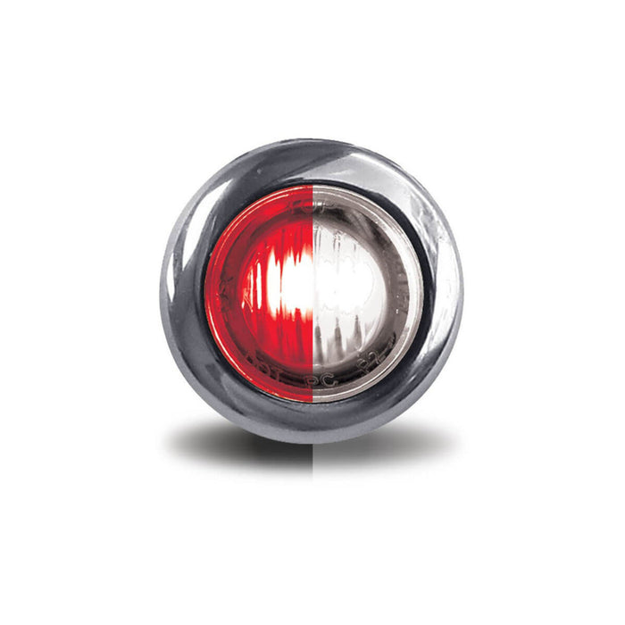 Red Marker to White Auxiliary LED Light | 3/4″ | 2 Diodes | Trux Accessories