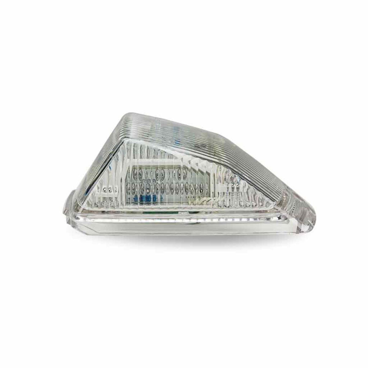 Square Cab LED Marker Light | Clear Lens Amber LEDs | 42 Diodes | Trux Accessories