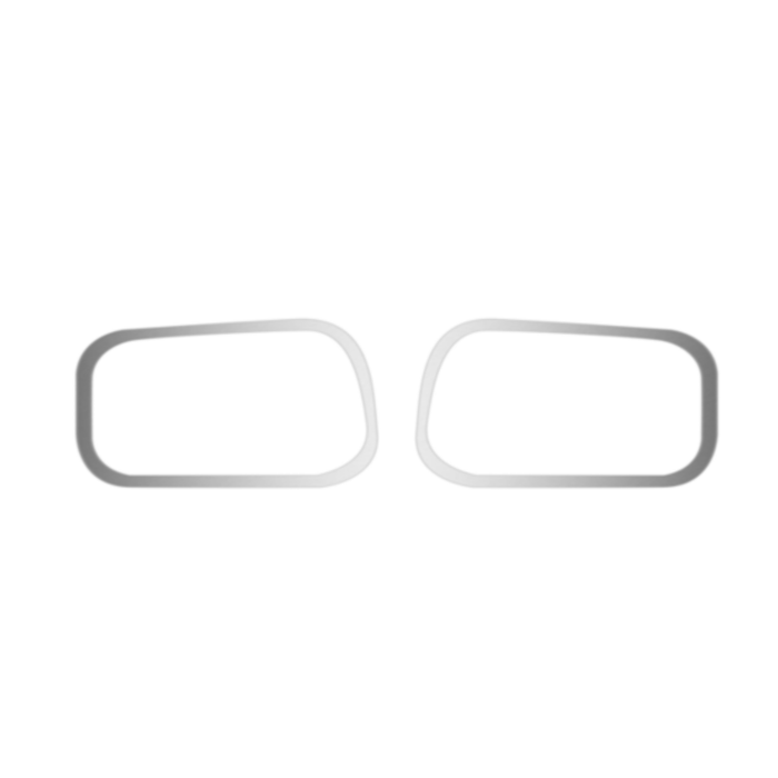 Stainless Steel Side Window Trim for Volvo VNL | Trux Accessories