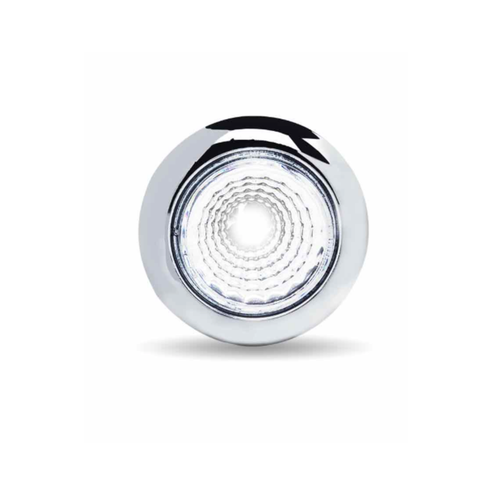 Three Quarter Inch Amber to White Dual Revolution Reflector LED Light | Trux Accessories