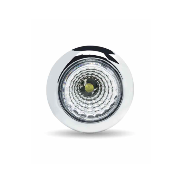 Three Quarter Inch Amber to White Dual Revolution Reflector LED Light | Trux Accessories