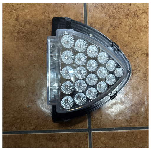 *MISSING CHROME BEZEL* Clear Amber LED Peterbilt Headlight Turn Signal & Marker Light | 24 Diodes | Trux