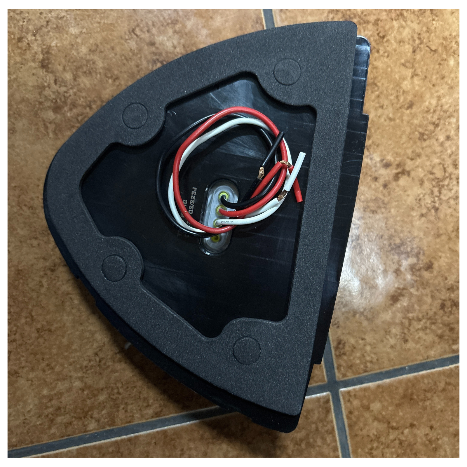 *MISSING CHROME BEZEL* Clear Amber LED Peterbilt Headlight Turn Signal & Marker Light | 24 Diodes | Trux