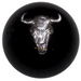 Brake Knob | Cow Skull Solid Black | Twisted Shifterz