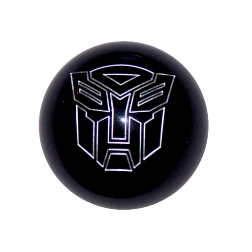 Brake Knob | Engraved Autobot Logo Black | Twisted Shifterz