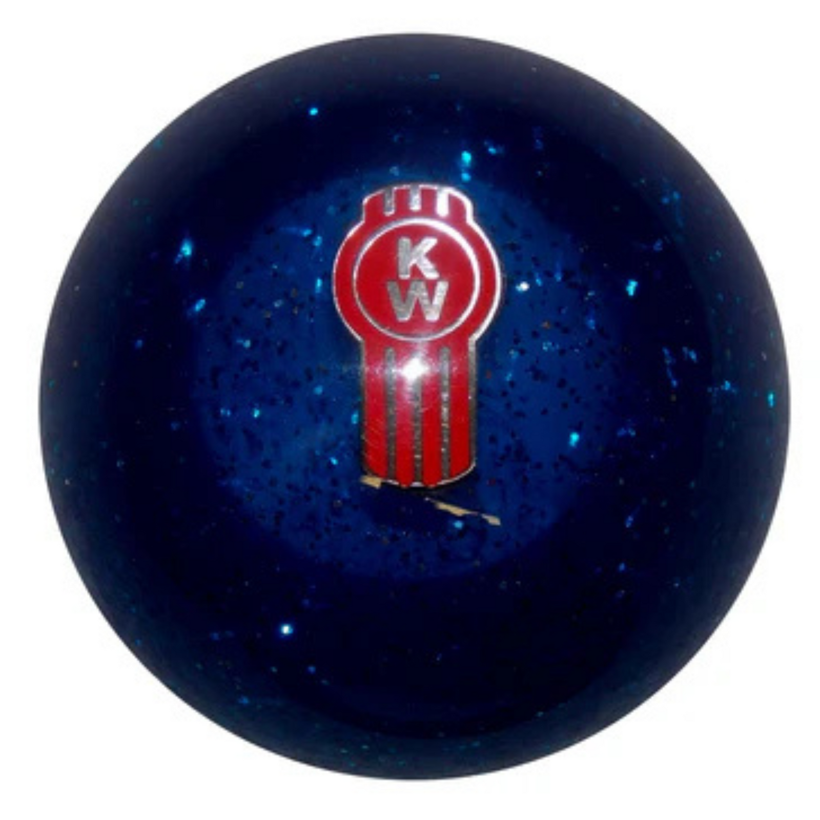 Brake Knob | Kenworth Glitter Blue | Twisted Shifterz